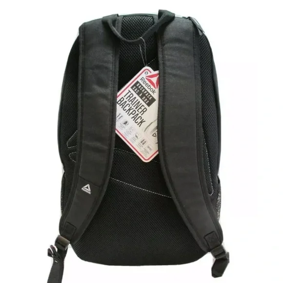 New Reebok Trainer Backpack Confort Straps and Water Resistant 24L Navy Color - Picture 5 of 6